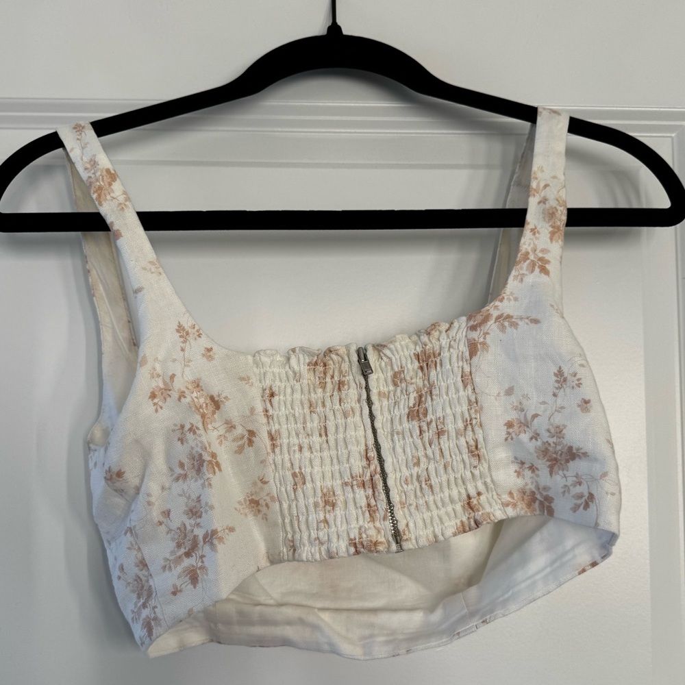 Palm Linen Two Piece
Color: Riso, size 2 - Picture 9 of 10